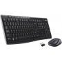 Logitech MK270 Combo Clavier et Souris Sans Fil pour Windows, Sans Fil 2,4 GHz, Souris Compacte