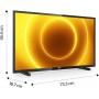 PHILIPS TV LED 80 cm 32PHS5505 [Classe énergétique A+]