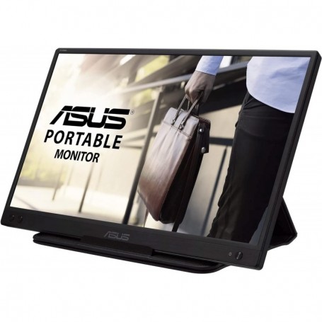 ASUS Zenscreen MB166B - Ecran PC Portable 15,6" Full HD pour Ordinateur - Télétravail ou Gaming Dalle IPS - Rotation Automatique