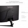 Viewsonic VX2418C moniteur incurvé Full HD, SuperClear® VA, , FreeSync, 1ms, 165Hz, 2 HDMI, DisplayPort,hau-parleurs