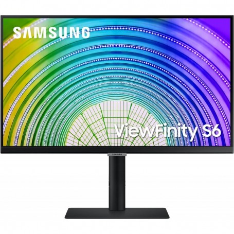 Samsung Moniteur HRM (S24A60) Flat 24",QHD,HDMI,USB Type C,Display Port,Entrée Audio