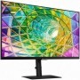 Samsung Écran PC Professionnel 27'' Série S80A Noir,HDMI, Display Port, Hub USB, Pied Has et Fonction Pivot