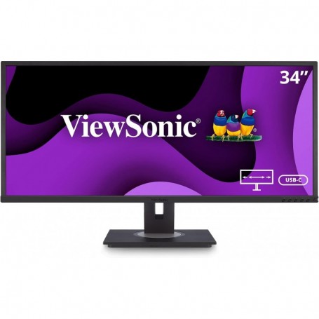 ViewSonic VG3456 Moniteur VA 34", 2xHDMI,DisplayPort,USB Type-C,RJ45,USB