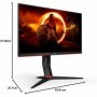 AOC Gaming Q24G2A - Écran QHD 24 pouces, 165 Hz(HDMI, DisplayPort)