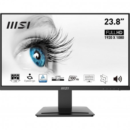 MSI Pro MP243X 23.8" Full HD,100Hz,Haut-Parleurs Intégrés,HDMI 1.4b, DisplayPort 1.2a