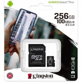 Carte Mémoire MicroSD Kingston 256GB Class 10 Carte Mémoire MicroSD Kingston 256GB Class 10