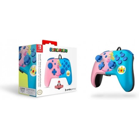 Pdp Switch Rematch Filaire Manette Peach Licence Officiel By Nintendo