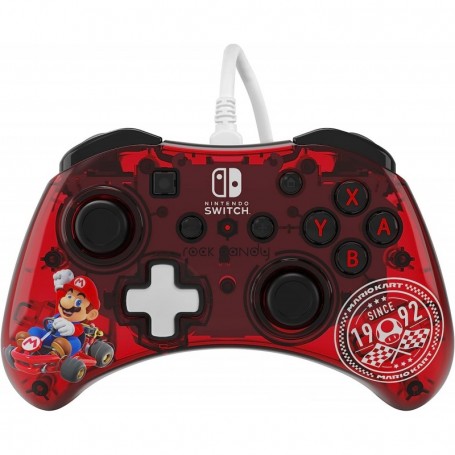 Pdp Rock Candy Filaire Gaming Switch Pro Manette Mario kart