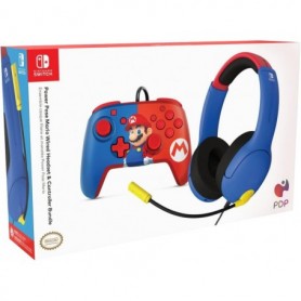 PDP Manette Gaming Officially Licensed Mario Bundle for Switch Works with Switch OLED & Lite PDP Manette Gaming Officially Licensed Mario Bundle for Switch Works with Switch OLED & Lite