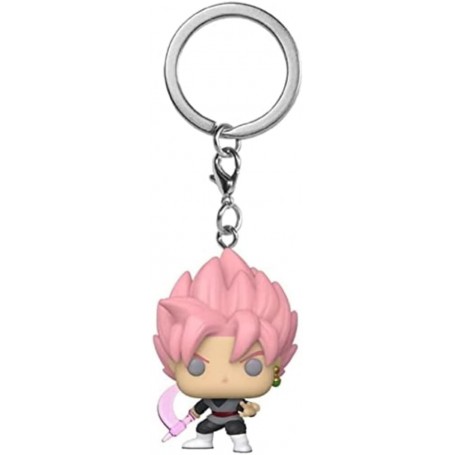  Keychain DBS - Black Goku  Dragon Ball Super - Mini-Figurine en Vinyle à Collectionner