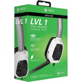 Casque Filaire LVL 1 pour Xbox One - Camo Blanc Casque Filaire LVL 1 pour Xbox One - Camo Blanc