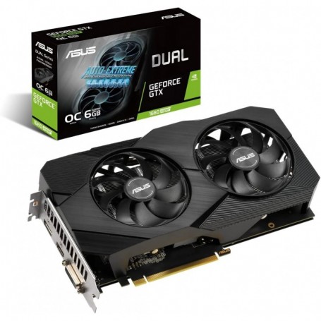 ASUS DUAL-GTX-1660S-O6G-EVO Edition – Mémoire GDDR6 de 6 Go, fréquences de rafraîchissement élevées