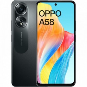 Oppo Smartphone A58 Noir 128Go 6Go 6'56 Oppo Smartphone A58 Noir 128Go 6Go 6'56