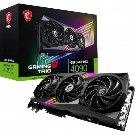 MSI GeForce X Trio 24G Carte Graphique, GPU RTX 4090, GDDR6X 24GB,PCIe 4.0,
