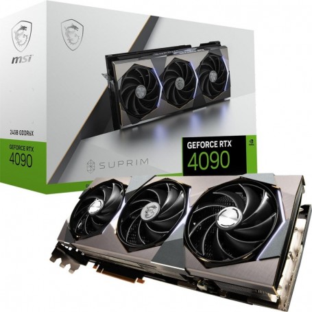 MSI - GeForce - Carte graphique - RTX 4090 - SUPRIM X - 24 Go