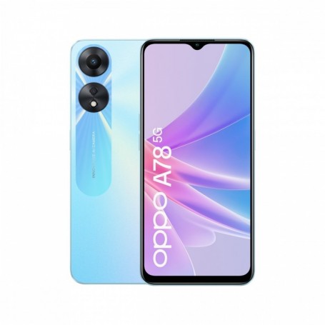 Oppo Smartphone A78 5G Bleu 128Go 4Go 6'56