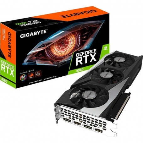Gigabyte NVIDIA GeForce RTX 3060 GAMING OC V2 Carte graphique - 12GB GDDR6, 192-bit,