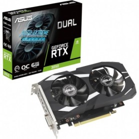 ASUS Dual GeForce RTX 3050 OC Edition Carte Graphique de Jeu 6 Go GDDR6 ASUS Dual GeForce RTX 3050 OC Edition Carte Graphique de Jeu 6 Go GDDR6