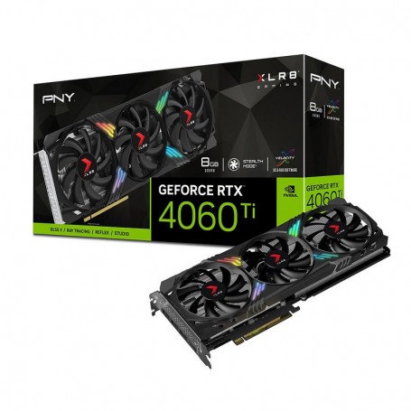 PNY GeForce RTX 4060 Ti 8GB VERTO EPIC-X RGB Triple Fan-8 Go GDDR6 - HDMI/Tri DisplayPort