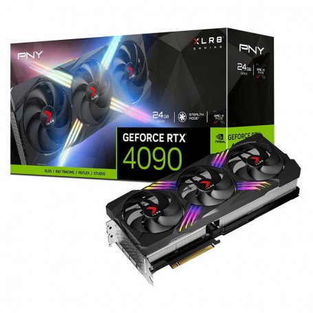 PNY GeForce RTX 4090 24GB XLR8 Gaming VERTO EPIC-X RGB-24 GO GDDR6X - HDMI/TRI DISPLAYPORT