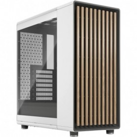 Fractal Design North Chalk White Tempered Glass Clear North Chalk TG White - MT/Sans Alim/ATX Fractal Design North Chalk White Tempered Glass Clear North Chalk TG White - MT/Sans Alim/ATX