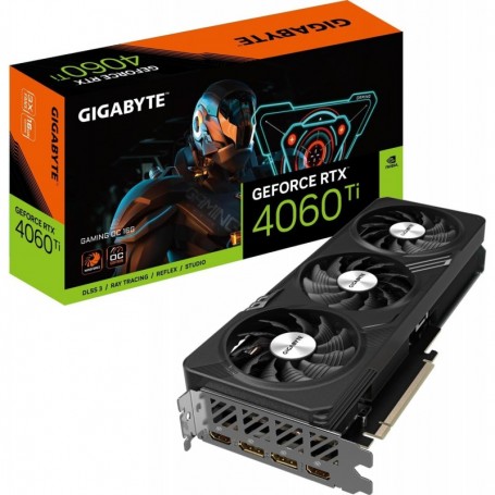 Gigabyte NVIDIA GeForce RTX 4060 Ti GAMING OC Carte graphique - 16GB GDDR6, 128-bit,