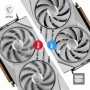 MSI GeForce RTX 4060 Ti Gaming X Slim White 16G Carte Graphique - 16 Go GDDR6, PCIe 4.0 - TRI FROZR 3  1.4a