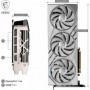 MSI GeForce RTX 4060 Ti Gaming X Slim White 16G Carte Graphique - 16 Go GDDR6, PCIe 4.0 - TRI FROZR 3  1.4a
