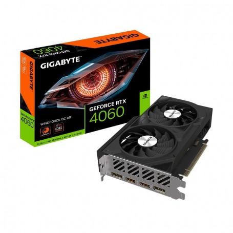 Gigabyte GeForce RTX 4060 WINDFORCE OC 8G-8 Go GDDR6 - Dual HDMI/Dual DisplayPort