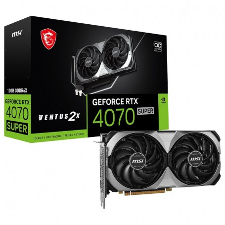MSI GeForce RTX 4070 Ventus 2X 12G OC Carte Graphique - 12 Go GDDR6X