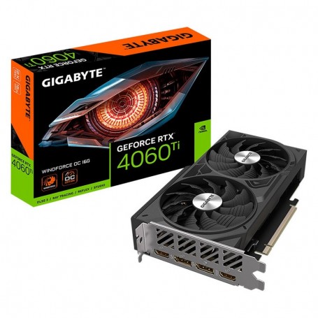 Gigabyte GeForce RTX 4060 Ti WINDFORCE OC 16G-16 Go GDDR6 - Dual HDMI/Dual DisplayPort