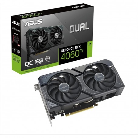 ASUS DUAL NVIDIA GeForce RTX 4060 Ti Advanced Edition – Carte graphique 16GB GDDR6X