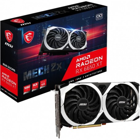 MSI RX6650 XT Mech 2X 8Go OC gddr6x Carte Graphique