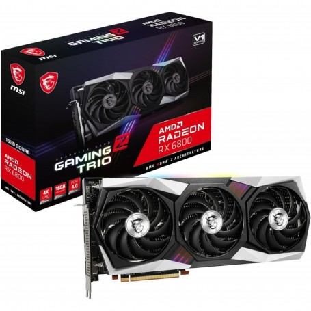 MSI Radeon RX 6800 Gaming Z Trio 16G V1 - Carte Graphique, GPU RX 6800, 16Go GDDR6