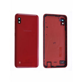 Coque arrière Samsung Galaxy A10 (A105F) Rouge Origine - Origine Coque arrière Samsung Galaxy A10 (A105F) Rouge Origine - Origine