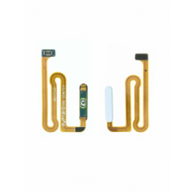 Nappe Power + Lecteur d'Empreintes Samsung Galaxy A12 2020 (A125F) Blanc - Origine Nappe Power + Lecteur d'Empreintes Samsung Galaxy A12 2020 (A125F) Blanc - Origine