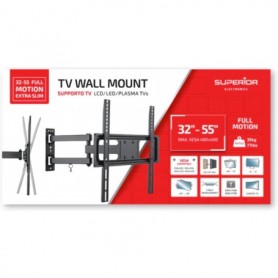 Superior Electronics SUPSTV003 Support TV Mural orientable de 32" à 55" Superior Electronics SUPSTV003 Support TV Mural orientable de 32" à 55"