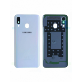 Vitre arrière Samsung Galaxy A40 (A405F) Blanc Origine Vitre arrière Samsung Galaxy A40 (A405F) Blanc Origine