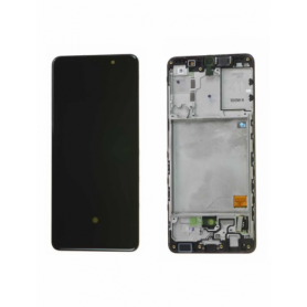 Écran Samsung Galaxy A41 (A415F) Noir + Châssis Origine Écran Samsung Galaxy A41 (A415F) Noir + Châssis Origine