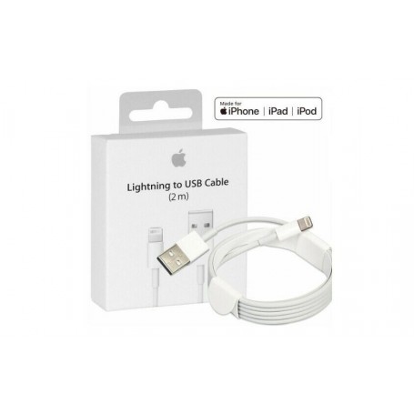 Câble USB lightning 2M d'origine Apple avec packaging MD819ZM/A