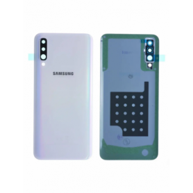 Vitre arrière Samsung Galaxy A50 (A505F) Blanc Origine Vitre arrière Samsung Galaxy A50 (A505F) Blanc Origine