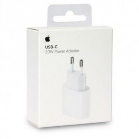 Prise secteur USB-C 20W d'origine Apple avec packaging MHJE3ZM/A Prise secteur USB-C 20W d'origine Apple avec packaging MHJE3ZM/A