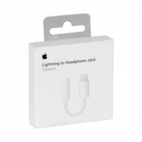 APPLE Adaptateur Lightning vers mini-Jack 3,5mm MMX62ZM/A APPLE Adaptateur Lightning vers mini-Jack 3,5mm MMX62ZM/A