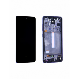 Écran Samsung Galaxy A52S 5G (A528B) Violet + Châssis Origine Écran Samsung Galaxy A52S 5G (A528B) Violet + Châssis Origine