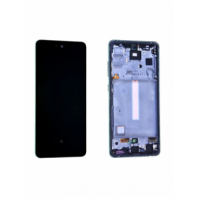 Écran Samsung Galaxy A52S 5G (A528B) Vert + Châssis Origine Écran Samsung Galaxy A52S 5G (A528B) Vert + Châssis Origine