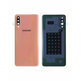 Vitre arrière Samsung Galaxy A70 (A705F) Corail Origine Vitre arrière Samsung Galaxy A70 (A705F) Corail Origine