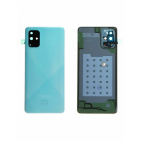 Vitre Arrière Samsung Galaxy A71 (A715F) Bleu Origine Vitre Arrière Samsung Galaxy A71 (A715F) Bleu Origine
