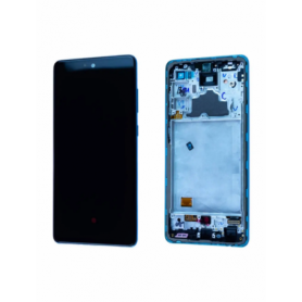Écran Samsung Galaxy A72 (A725F) Bleu + Châssis Origine Écran Samsung Galaxy A72 (A725F) Bleu + Châssis Origine