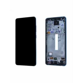 Écran Samsung Galaxy A52 5G (A526B) Bleu + Châssis Origine Écran Samsung Galaxy A52 5G (A526B) Bleu + Châssis Origine