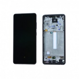 Écran Samsung Galaxy A52 5G (A526B) Noir + Châssis Origine Écran Samsung Galaxy A52 5G (A526B) Noir + Châssis Origine